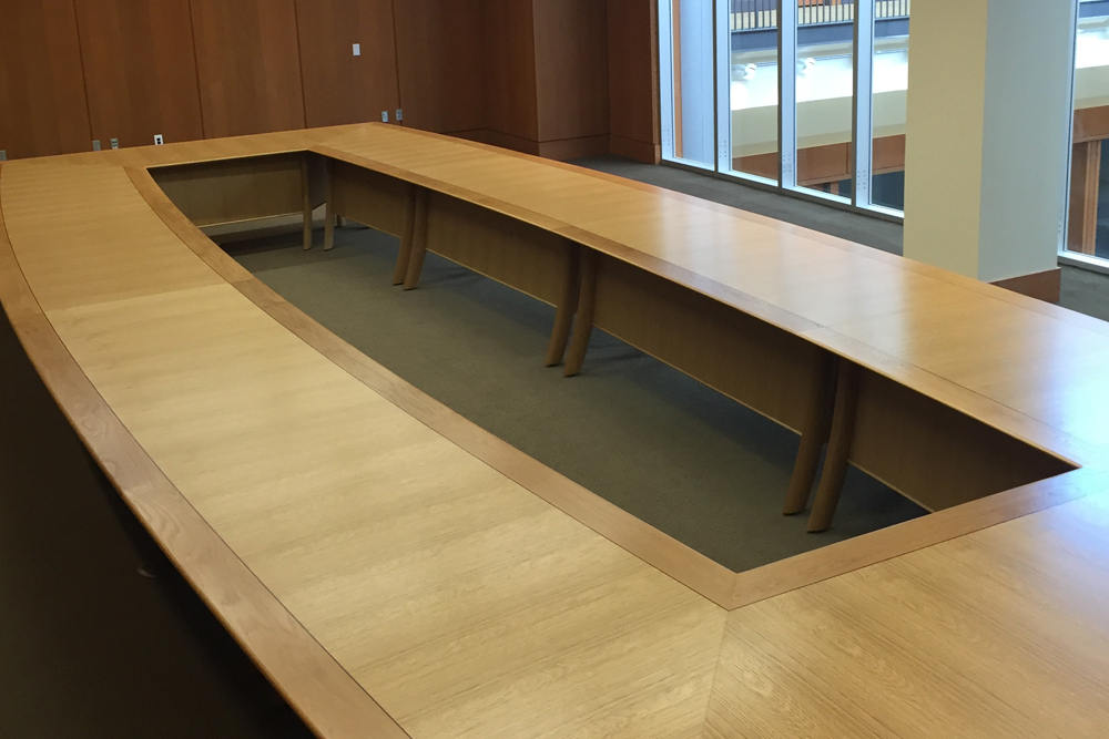 Leininger Cabinet & Woodworking - Gatton Conference Table