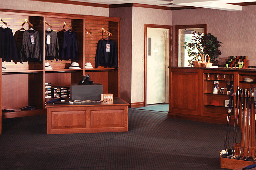 Leininger Cabinet & Woodworking - Spring Lake Country Club Shop